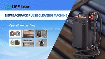 How to Use the Backpack Pulse Laser Cleaning Machine #cleaning #clean #cleaner #cleaningmachine