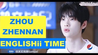 ZHOU ZHENNAN  SPEAKING ENGLISH PART 1 周震南 VIN ZHOU