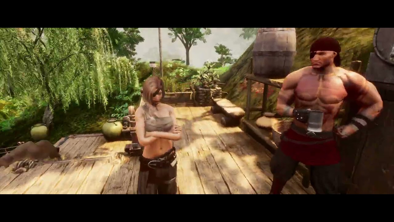 Conan Exiles: Room Tour - Pirate Tent Camp (Part 3)