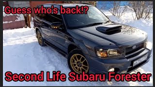 Subaru Forester Капитальный ремонт кузова + замена цвета
