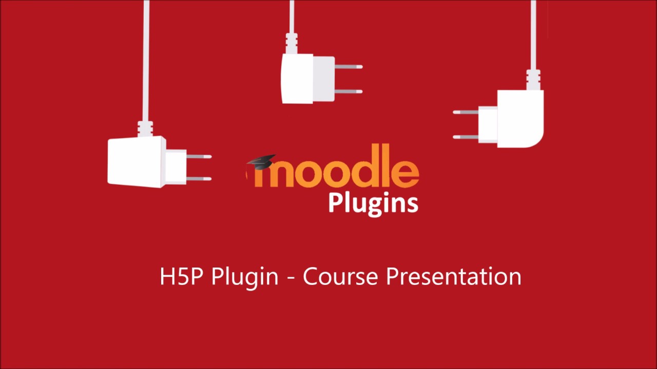 moodle h5p course presentation