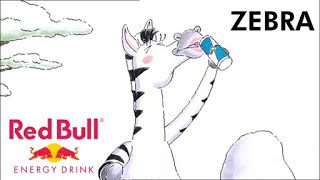 🦓 'ZEBRA' - 🥤 Red Bull gives you wings - 📺 4:3. Resimi