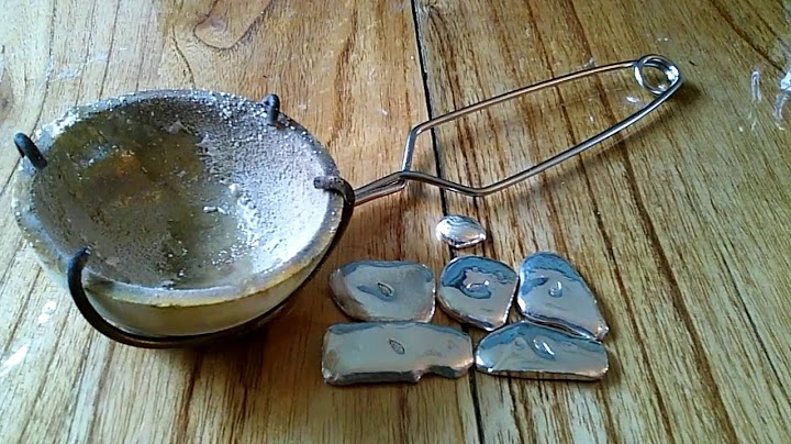 Silver Smelting Part 1 - Making my own 999 Bullion Bars!
