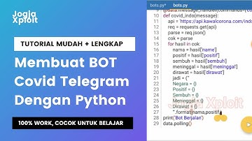 Cara Membuat Bot Covid di Telegram Dengan Python - Full Lengkap