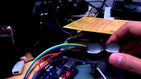 rotaryEncoder on a Arduino Mega2560 R3 based USB joystick