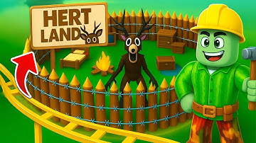 Job Maakt Basis Voor Het Hert In 99 Nachten In Het Bos... In Roblox!