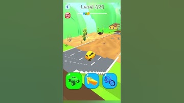 Shape Shifting 2 GAMEPLAY Level No -620  Walkthrough - New Update Car Racing #Shorts #ShapeShifting