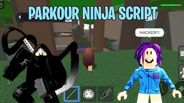 Roblox Be a Parkour Ninja Script | Hitbox | Tool Spammer (Fluxus + Hydrogen}