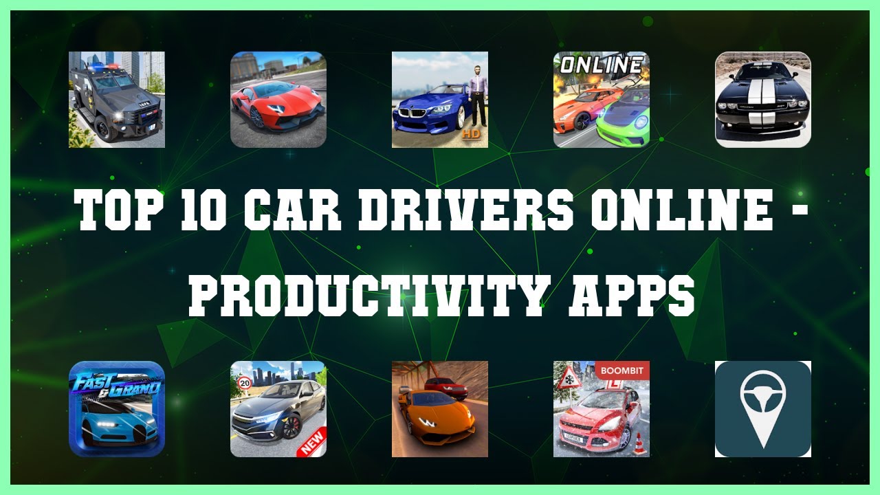 Top 10 Car Drivers Online Android Apps - YouTube