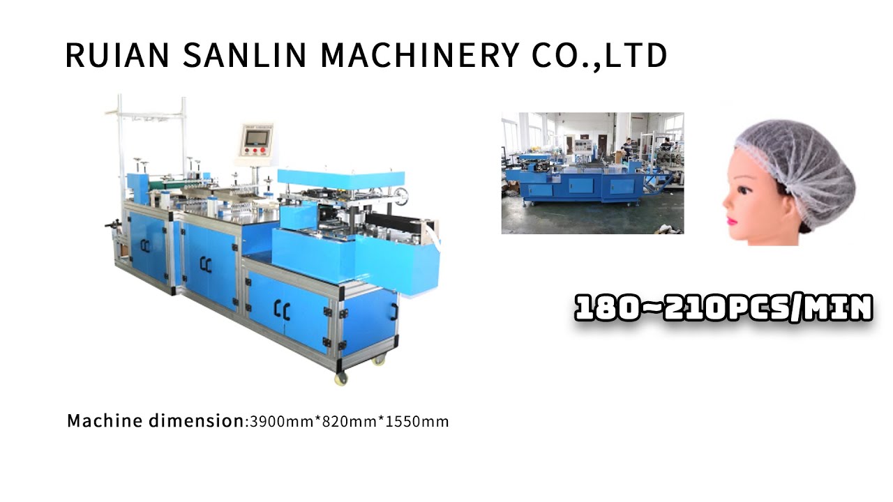 Automatic Plastic Shower Cap Machine YouTube