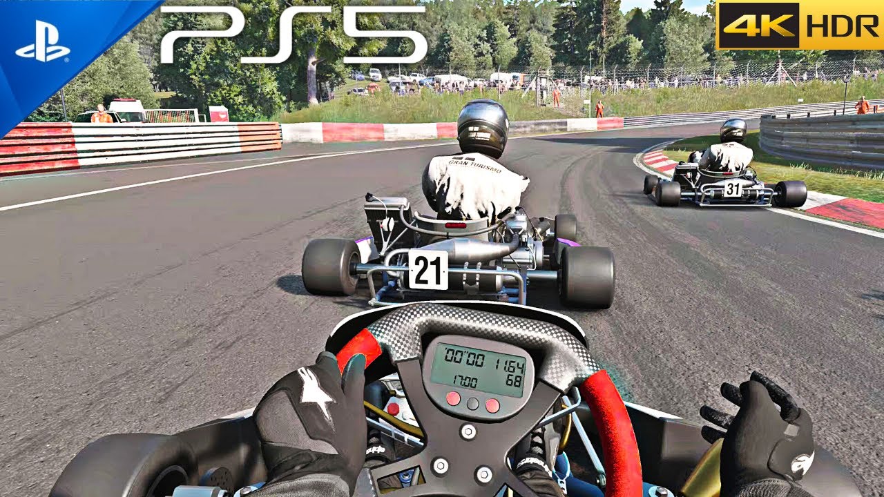 Gran Turismo Sport - INSANE GO KART RACE Gameplay | Ultra High Realistic  Graphics [4K HDR] - YouTube