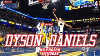 Celebrity 🇦🇺 Dyson Daniels on Triple-Dub Watch in the NBA Cup! | NBA 2025🏀 Profile