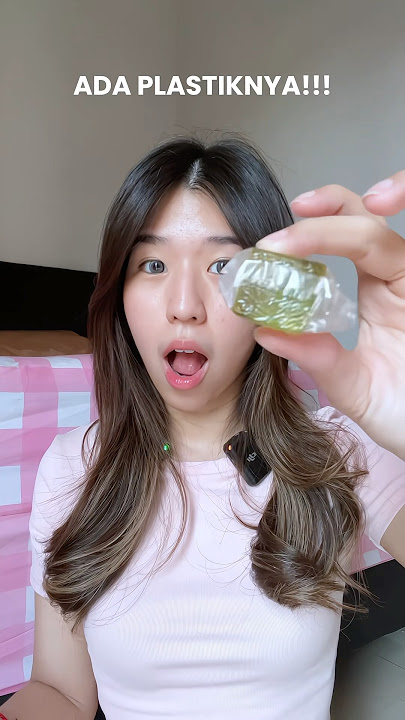 PLASTIKNYA BISA DIMAKAN KAN???  #makanan #jajanan #food