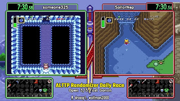Open 3/3 FG Dec 27, 2019. ALTTP Randomizer Daily Race.