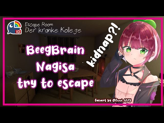 〔Escape Room The Sick Colleague〕Nagisa try to Escape! 【NIJISANJI ID | NAGISA ARCINIA】のサムネイル