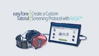 MAICO easyTone Tablet Audiometer - Create a Custom Screening Protocol with RASA™️ | MAICO Tutorial