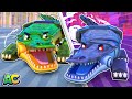 CROCODILE car VS EVIL TWIN! Who will win? | Construction Trucks for Kids