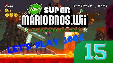 The Legend Of Yoshi - part 15 (100%) [NSMBW custom] - IT