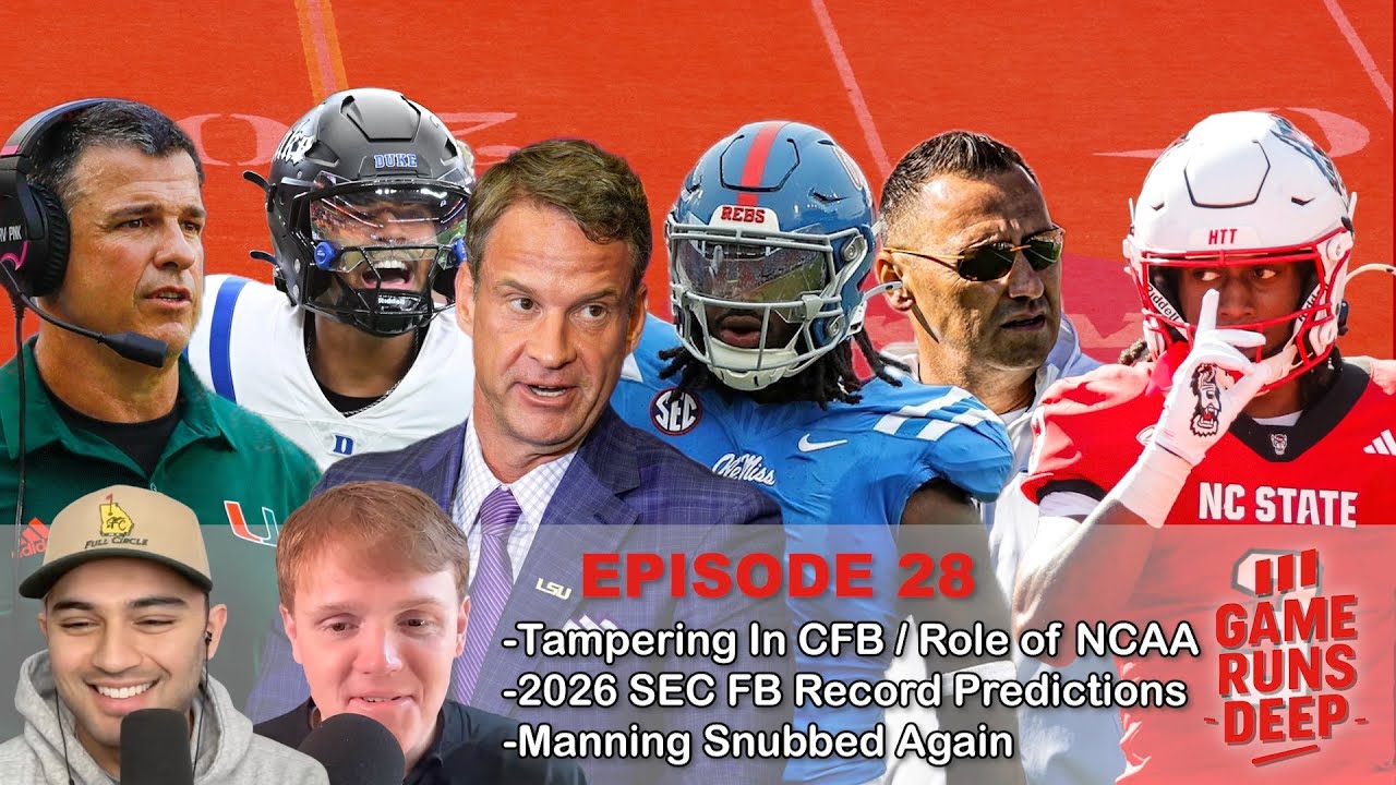 Ole Miss, Tampering, and Selective Enforcement + 2026 SEC Schedule Predictions