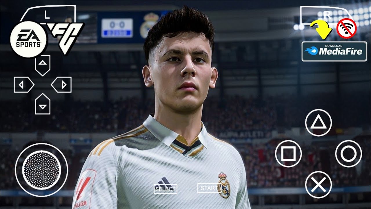 EA Sports FC 24 PPSSPP ISO Download Offline Android FIFA 16