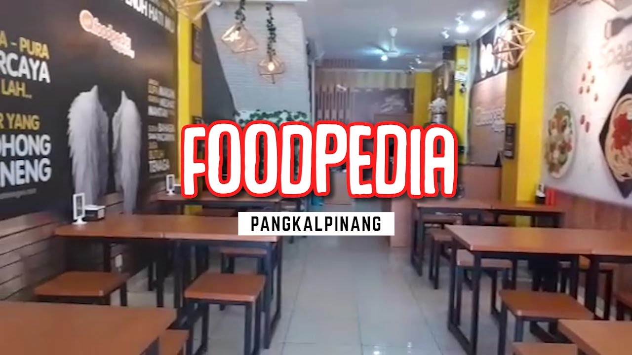 VIDEO Foodpedia Pangkalpinang Sediakan Beragam Makanan Kekinian Yang Lezat Dengan Harga Terjangkau Bangkaposcom