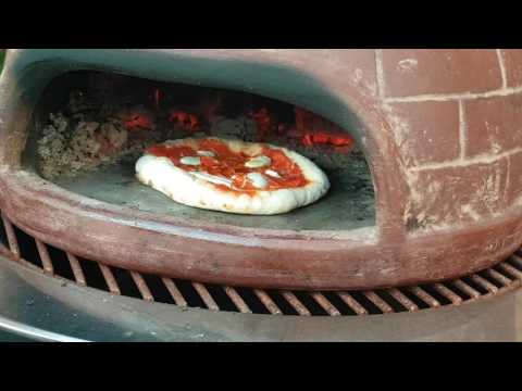 Argos Mexican clay pizza oven - YouTube