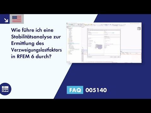 [EN-US] FAQ 005140 | Wie führe ich eine Stabilitätsanalyse zur Anzeige des Verzweigungslastfaktor...