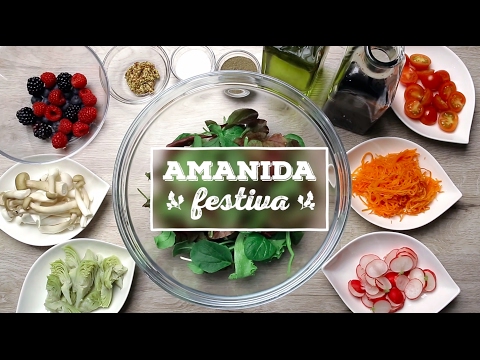 Vídeo: Amanida Festiva Amb Creps 