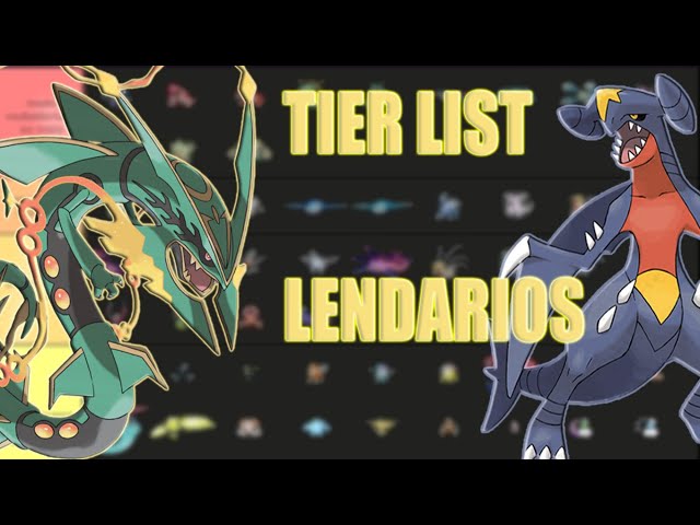 Tier list lendários e míticos  Pokémon Amino Em Português Amino