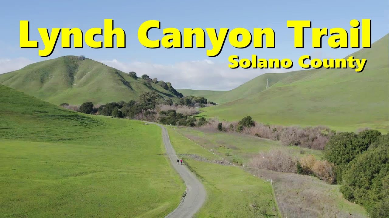 Lynch Canyon Open Space Park, Solano County, California - 4K Drone