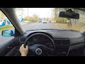 POV Test Drive Volkswagen Golf 4 ( 1.4 75 HP 1999 )