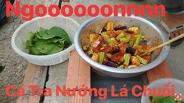 DNMT _ Bắt Cá Tra Làm Món Cá TRa Nướng Lá Chuối Thơm Ngon |fish baked delicious banana leaves|