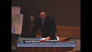 October 10, 2011 Board Meeting