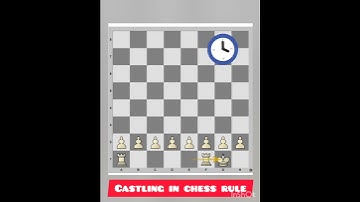 how to do castling in chess ? castling in chess english.