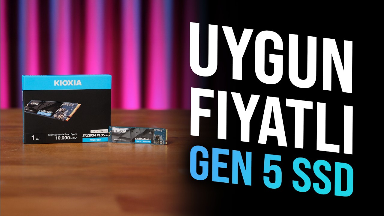 DISCOVER THE SPEED OF GEN 5! KIOXIA 1TB EXCERIA PLUS G4 PCIe 5.0