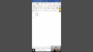 PC Quick Tip 4   Creating a Number List in Word