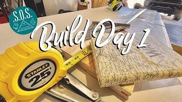 Building a Truck Bed Camper - Day 1