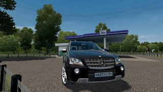 City Car Driving - Mercedes Benz ML320 CDI W164 - Руль Logitech G27