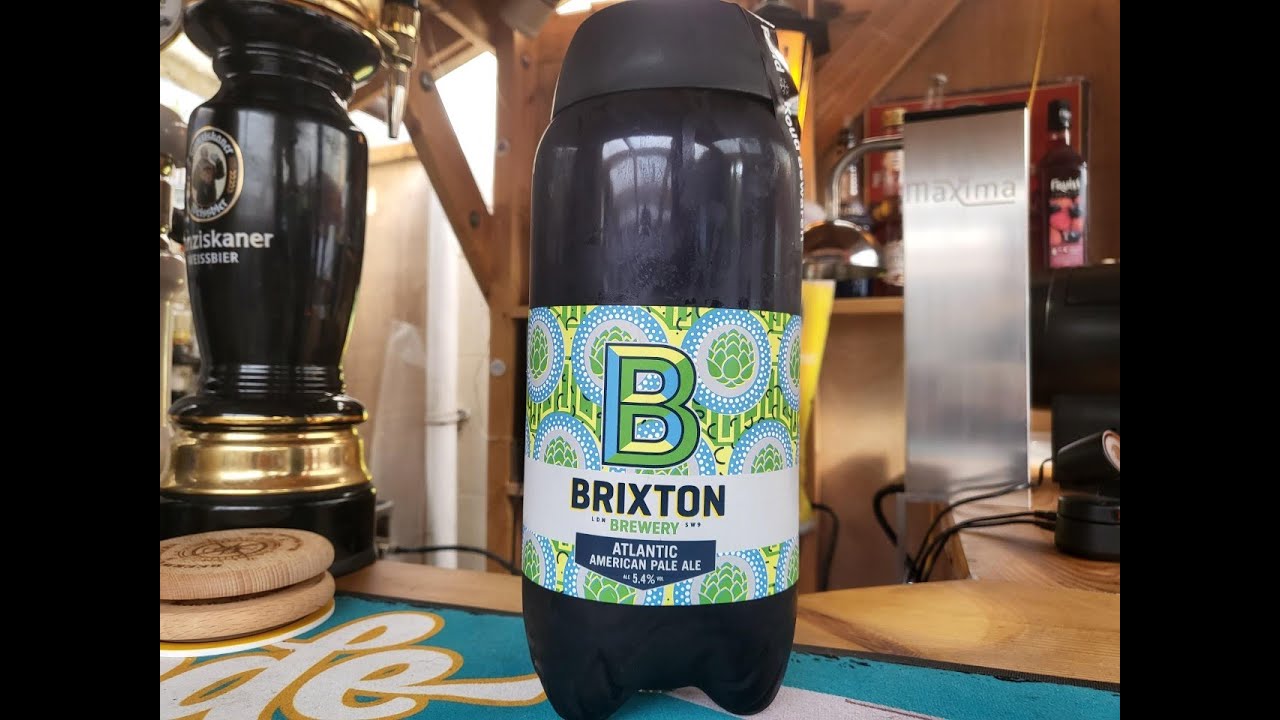 Brixton Atlantic APA 2L Krups SUB Torp Keg Pale Ale 5.4 2 Litres