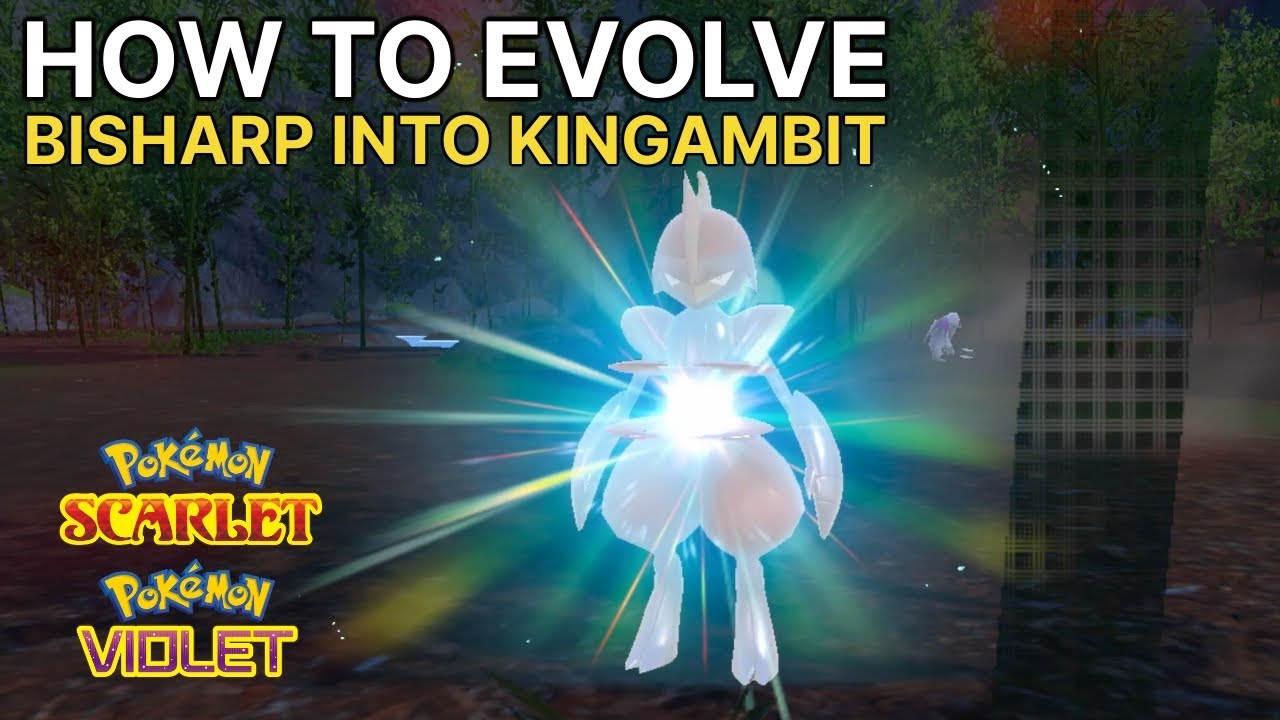 Pokemon Scarlet and Violet - How to Evolve Bisharp into Kingambit