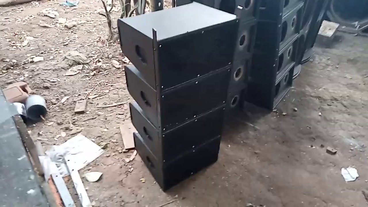 Line array 6 sound  gantung  6 Sound  system miniatur  