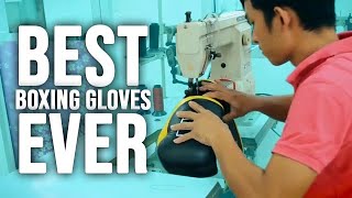 See our HMIT Boxing Gloves being produced by hand in Bangkok Thailand