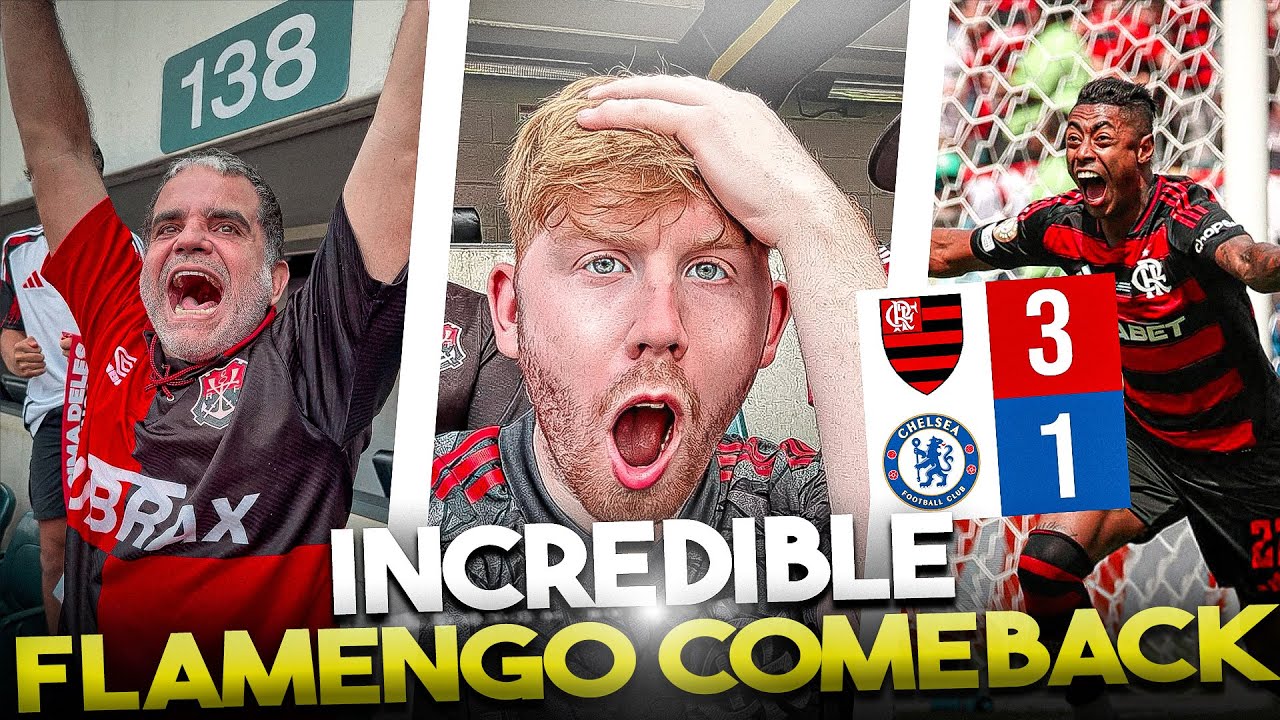 INCREDIBLE SCENES As Flamengo DESTROY Chelsea!!!