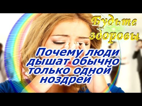 Почему люди дышат обычно только одной ноздрей