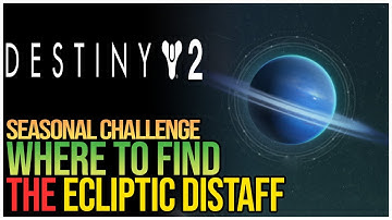 How to Get The Ecliptic Distaff Destiny 2