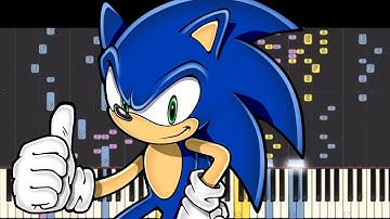 IMPOSSIBLE REMIX - Sonic The Hedgehog Theme Song - Piano Cover