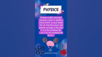 Ray Optics: problems Refraction at Curved Surfaces,  Mirror, Lens, . IIT JEE, CBSE, MHT-CET #iitjee