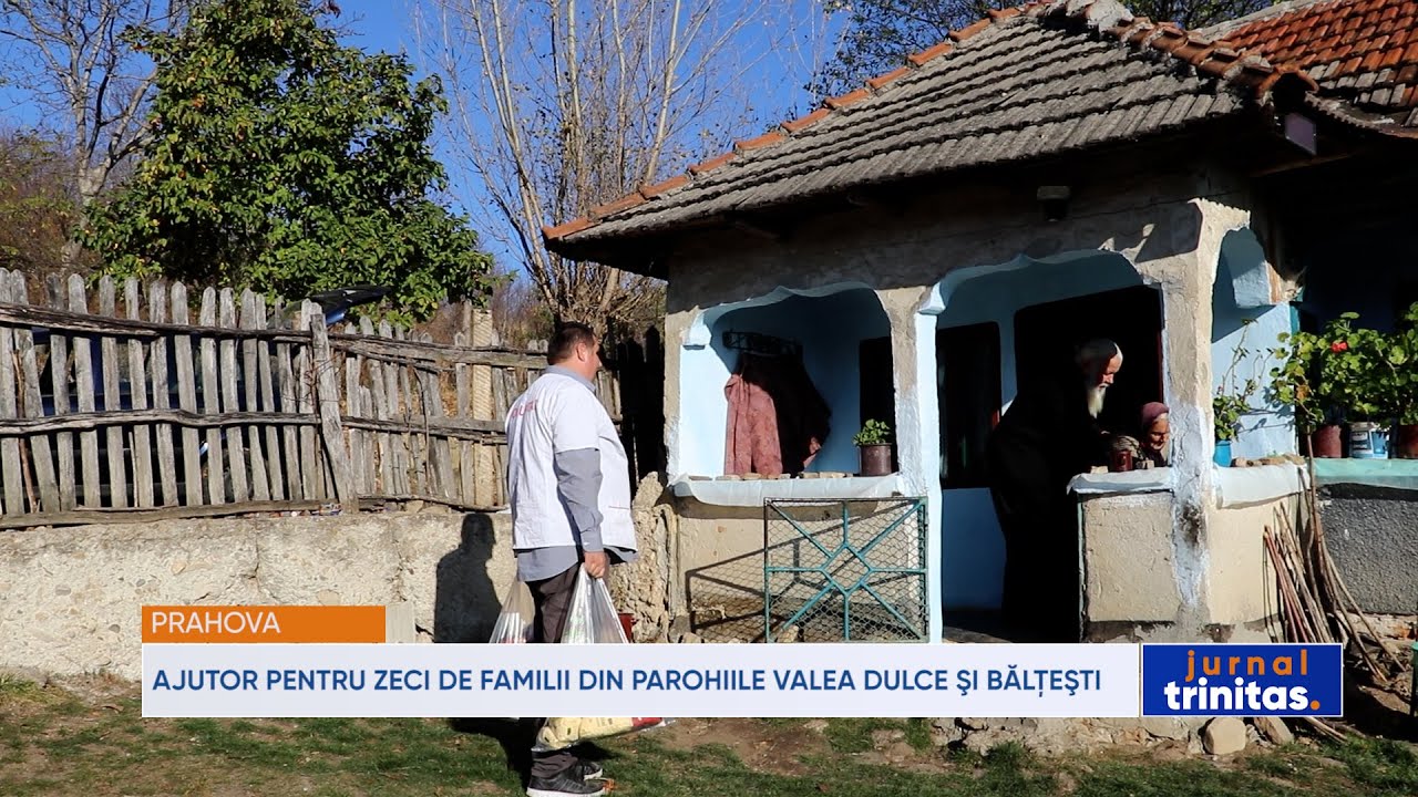 Ajutor pentru zeci de familii din parohiile Valea Dulce şi Bălţeşti