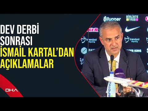 Fenerbahçe Teknik Direktörü İsmail Kartal: Herkese bunu gösterdik