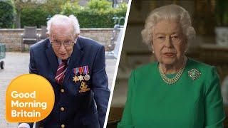 We Surprised Captain Tom Moore with a Pride of Britain Award! | Good Morning Britain